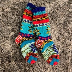 Handmade socks, never worn.